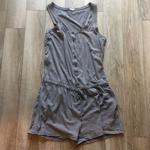 J. Crew Striped Romper